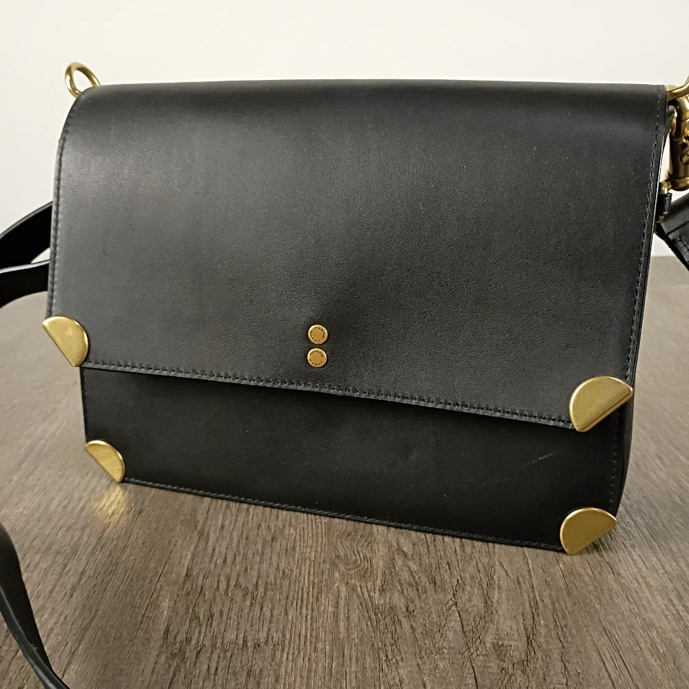 Coach 1941 Cooper Shoulder Bag Purse 38660 Crossbody Black Converts Clutch - Picture 2 of 15